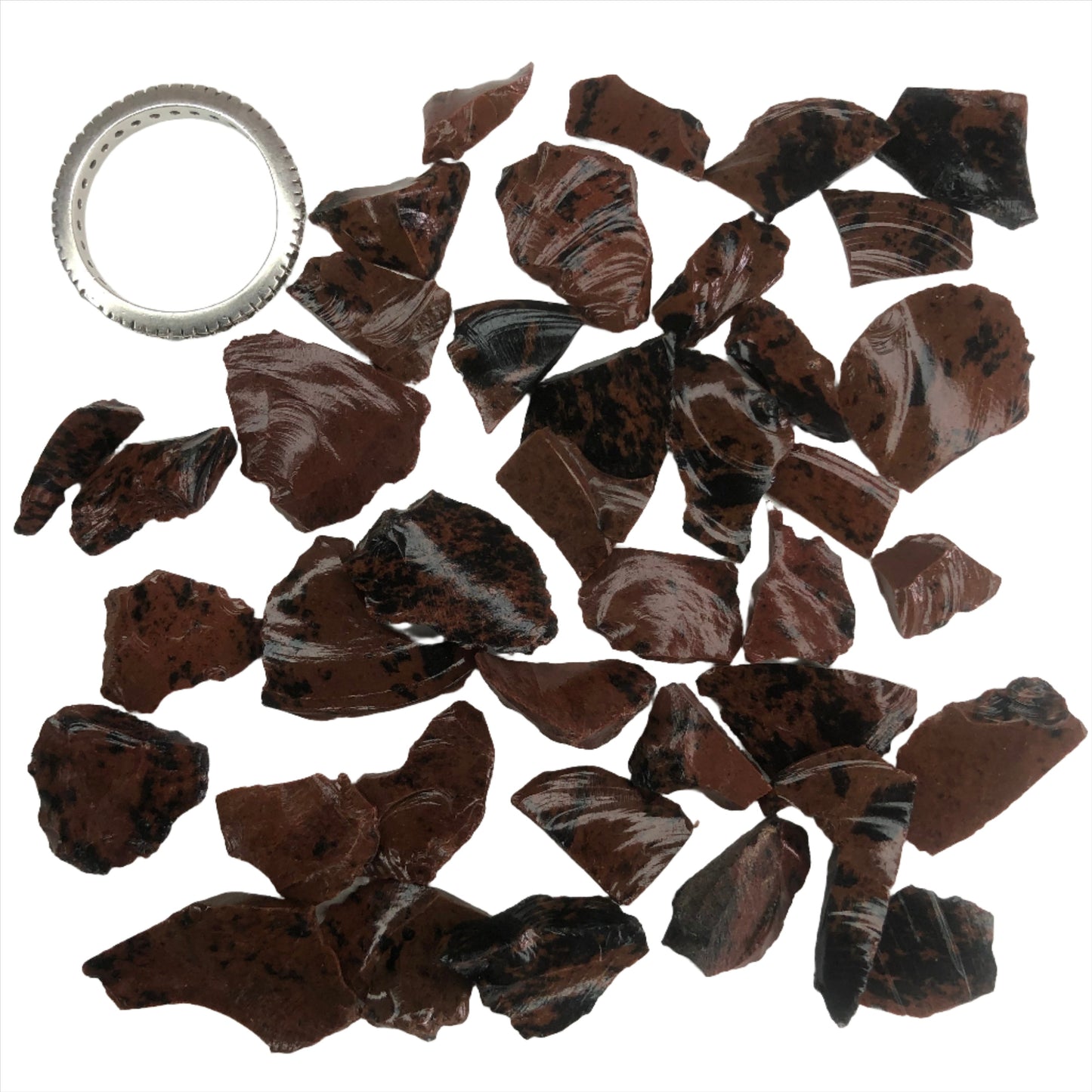 Mahogany Obsidian Rough