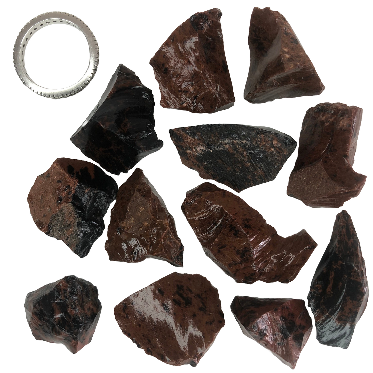 Mahogany Obsidian Rough