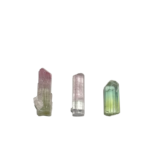 Brazilian Tourmaline Beryl (Bi color)