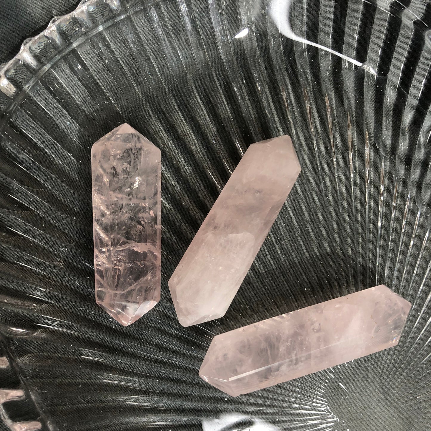 Rose Quartz Polished DT Points