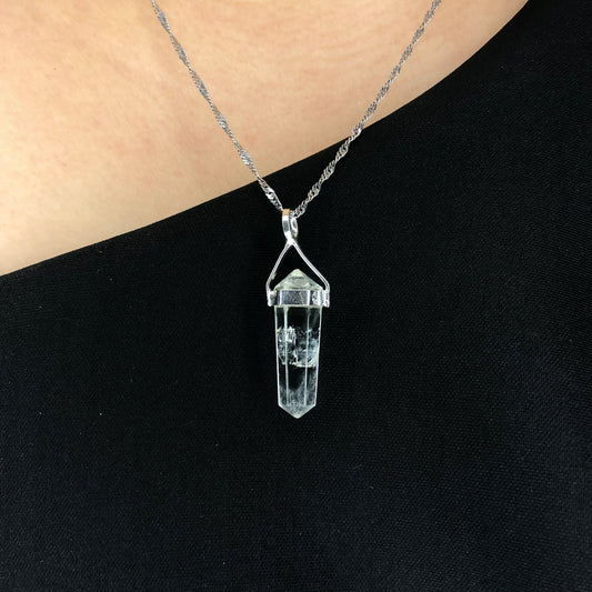 Clear Quartz Pendant (Lumerian Quartz)