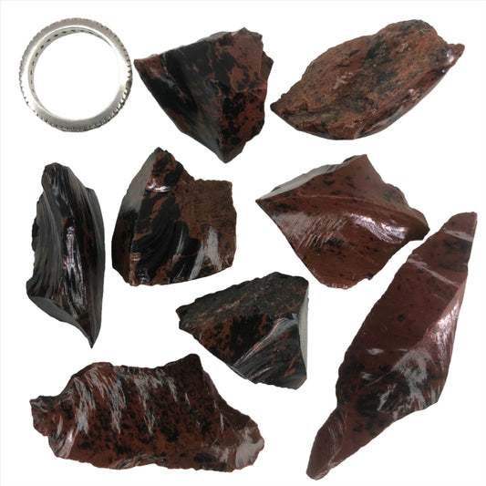 Mahogany Obsidian Rough