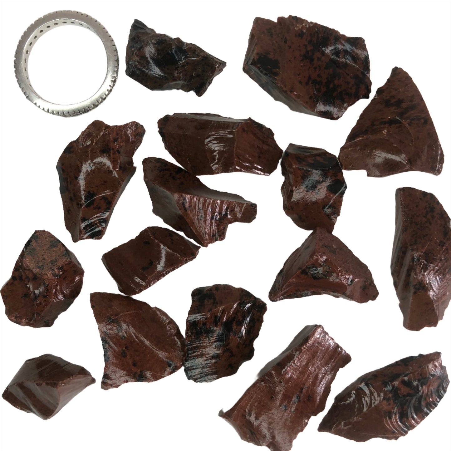 Mahogany Obsidian Rough